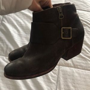 Kork-Ease Brown Ankle Boots